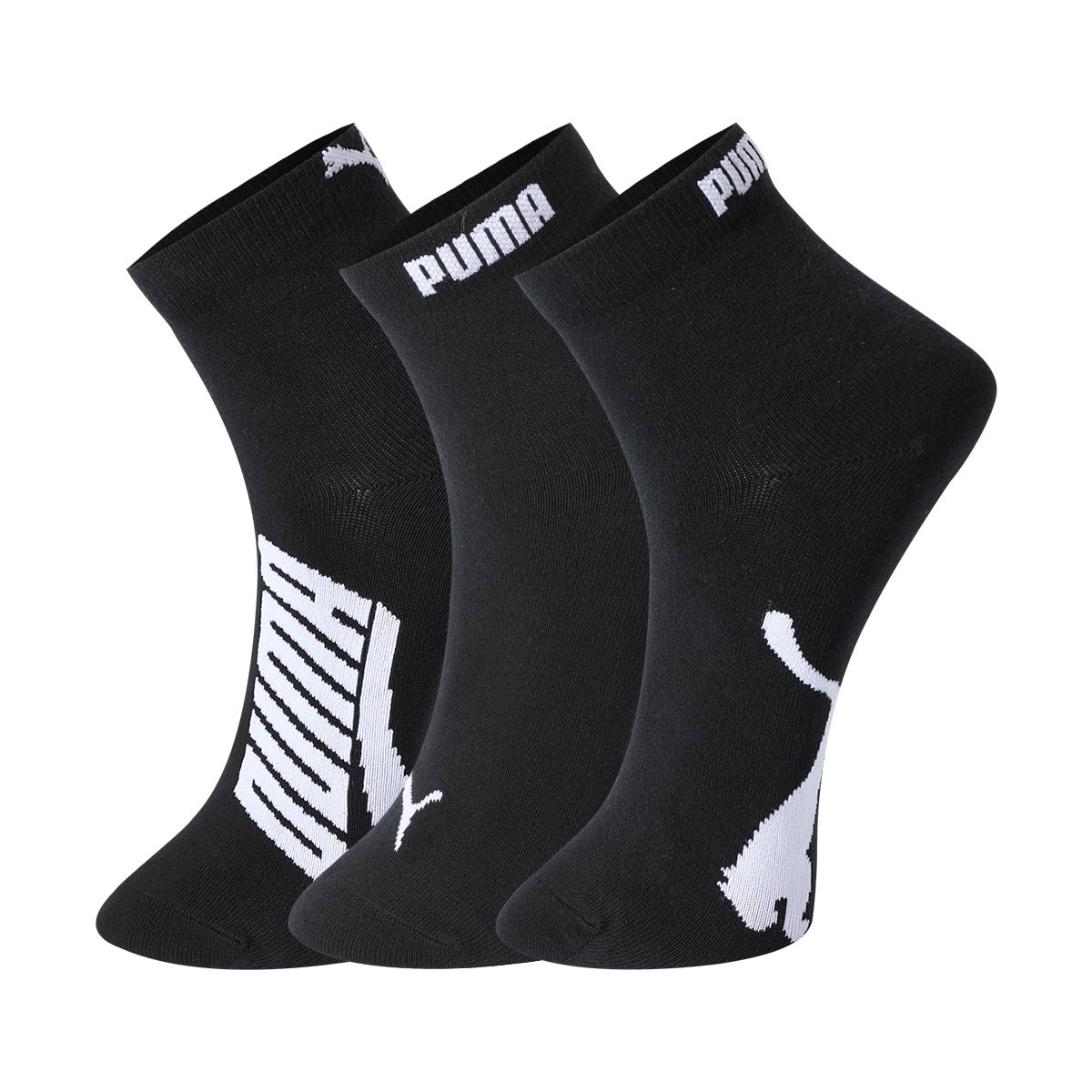 PUMA Crew Socks Unisex 3 Pack White