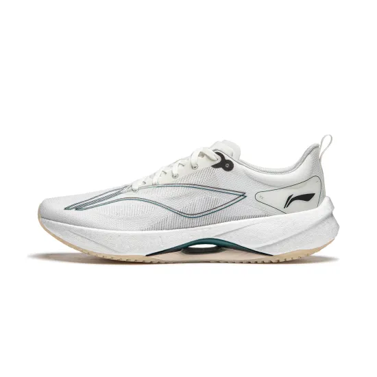 LINING Super Light 21 Running Shoes Men Low-Top Ivory