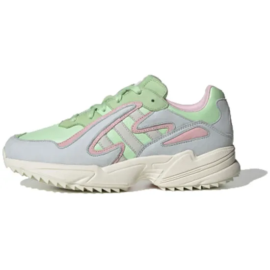 Adidas Originals Yung-96 Lifestyle Shoes Unisex Low-top Green/pink/blue