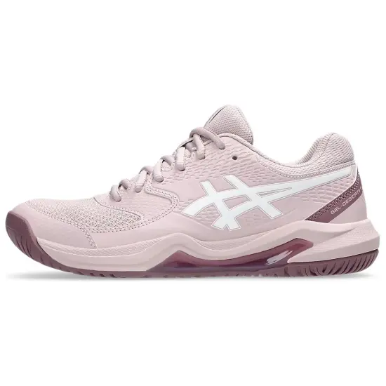 Asics Gel-Dedicate 8 Support Shock Absorption Low-Top Tennis Shoes Women's Purple White