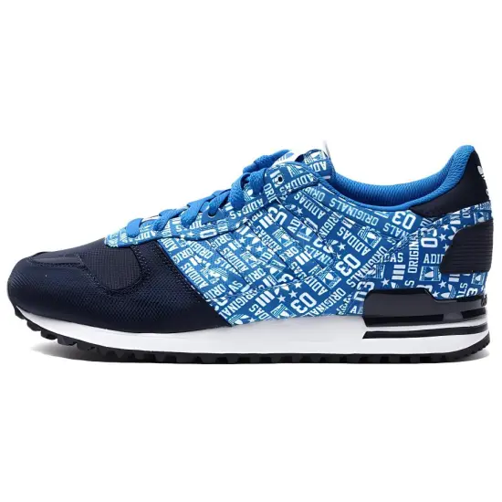 Adidas Originals ZX 700 Casual Shoes Unisex Low-Top Blue White