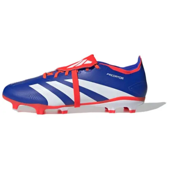 Adidas Predator League Fold Over Tongue Fg 'Lucid Blue Cloud White Solar Red'