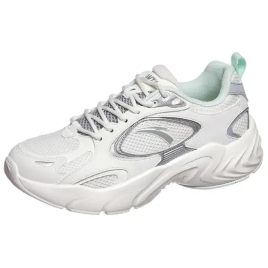 Anta Sports Life Collection Cushioning Low-Top Casual Running Shoes Women's Mudstone Gray