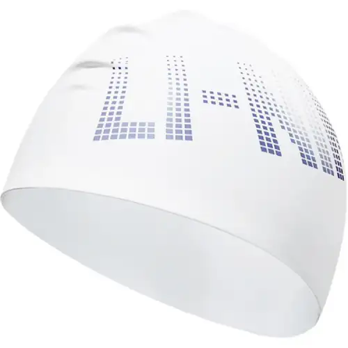LiNing Li Ning comfortable high elasticity tight fit non-slip inner swimming cap silicone swimming same style for men and women white