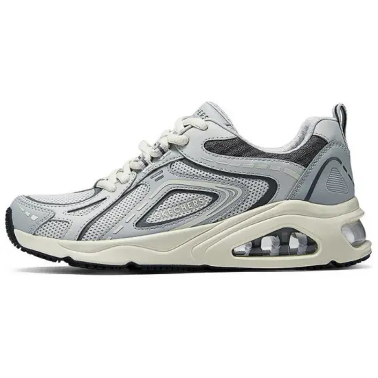 Skechers Street Breathable Low-Top Casual Shoes Women's Gray Black