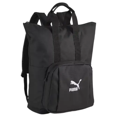 PUMA Fabric Backpack Medium Unisex Black