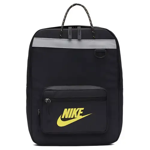 Nike Tanjun Zip Closure Polyester Handbag Backpack Regular Men's Black
