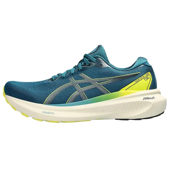 Asics Gel-Kayano 30 Running Shoes Men Low-Top Blue Yellow