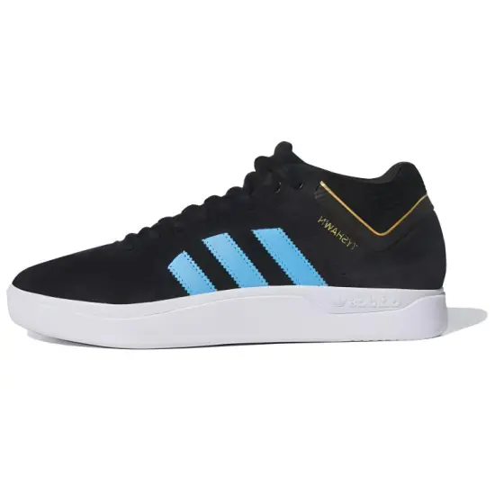 Adidas Originals Tyshawn Core Black Light Grey Heather Blue Burst