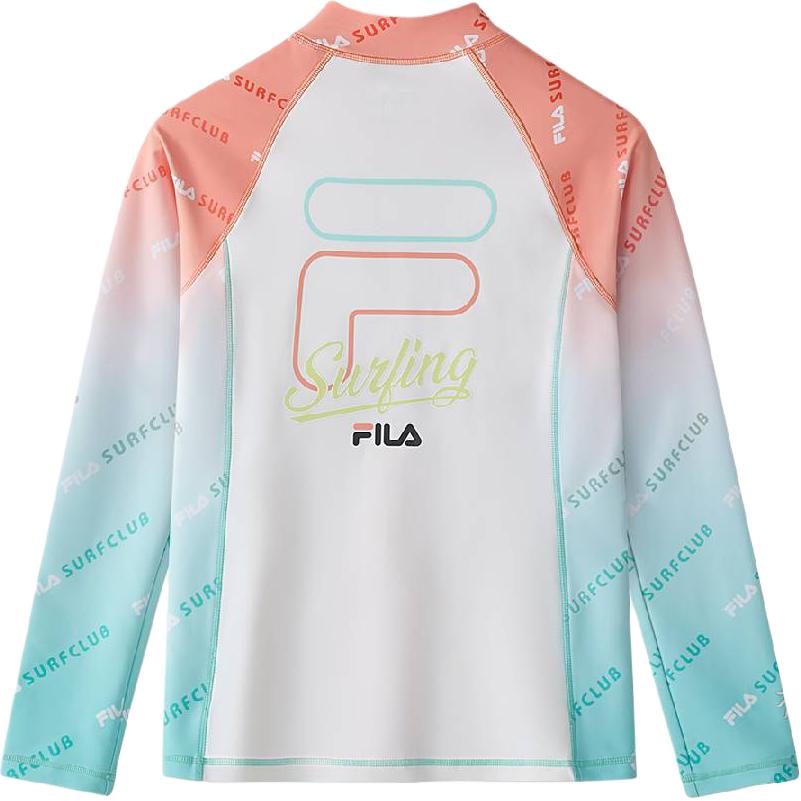 Женская куртка Fila KIDS (белая) — фото 2