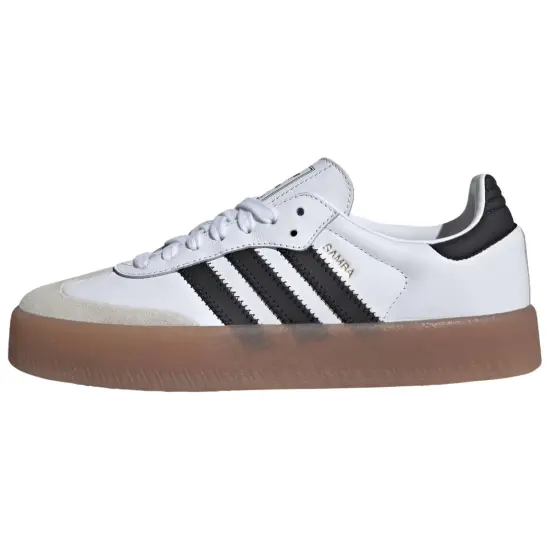 Adidas Originals Sambae Cloud White Metallic Gold Women's