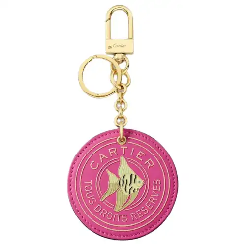 CARTIER Keychains Unisex Fuchsia