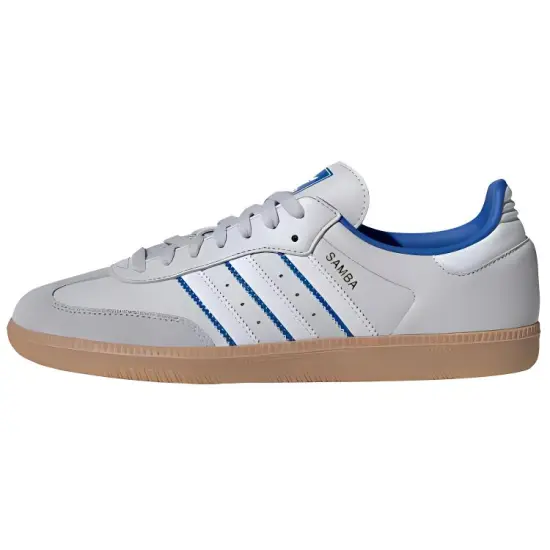 Samba Adidas Originals Og 'Two Tone Stripes - Grey Blue'