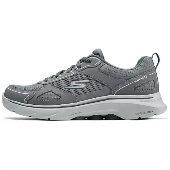 Skechers GO WALK 7 Low Top Casual Shoes Men's Gray