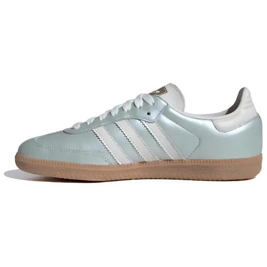 Adidas Originals Samba Og Linen Green Metallic Women's