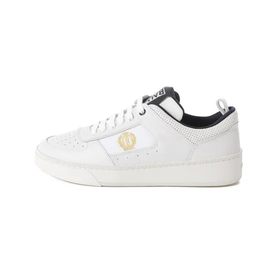 BALLY Skateboard Shoes Men Low-Top White
