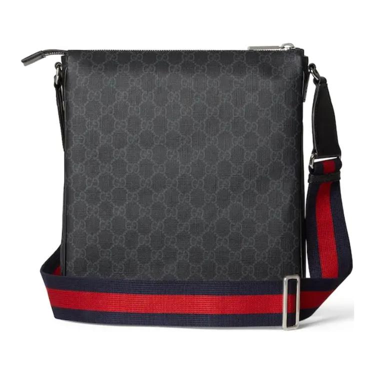 Мужская сумка Gucci G (черная) — фото 4