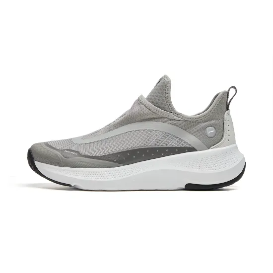 LINING Casual Shoes Men Low-Top Moon Plate Gray/Asphalt Gray