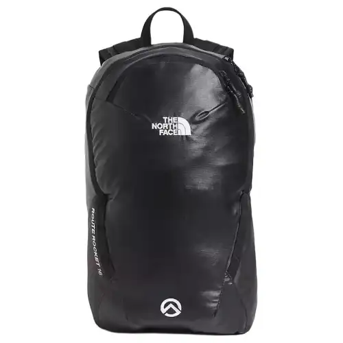 THE NORTH FACE16L Summit Series 1 Route Rocket 16L Brand Letter Printed Zipper Closure Outdoor Bag Regenerated Nylon Black Unisex Couple Style
