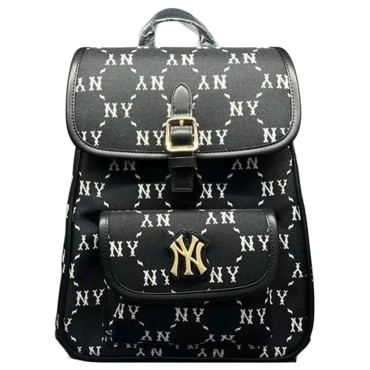 MLB Polyester Backpack Unisex Black