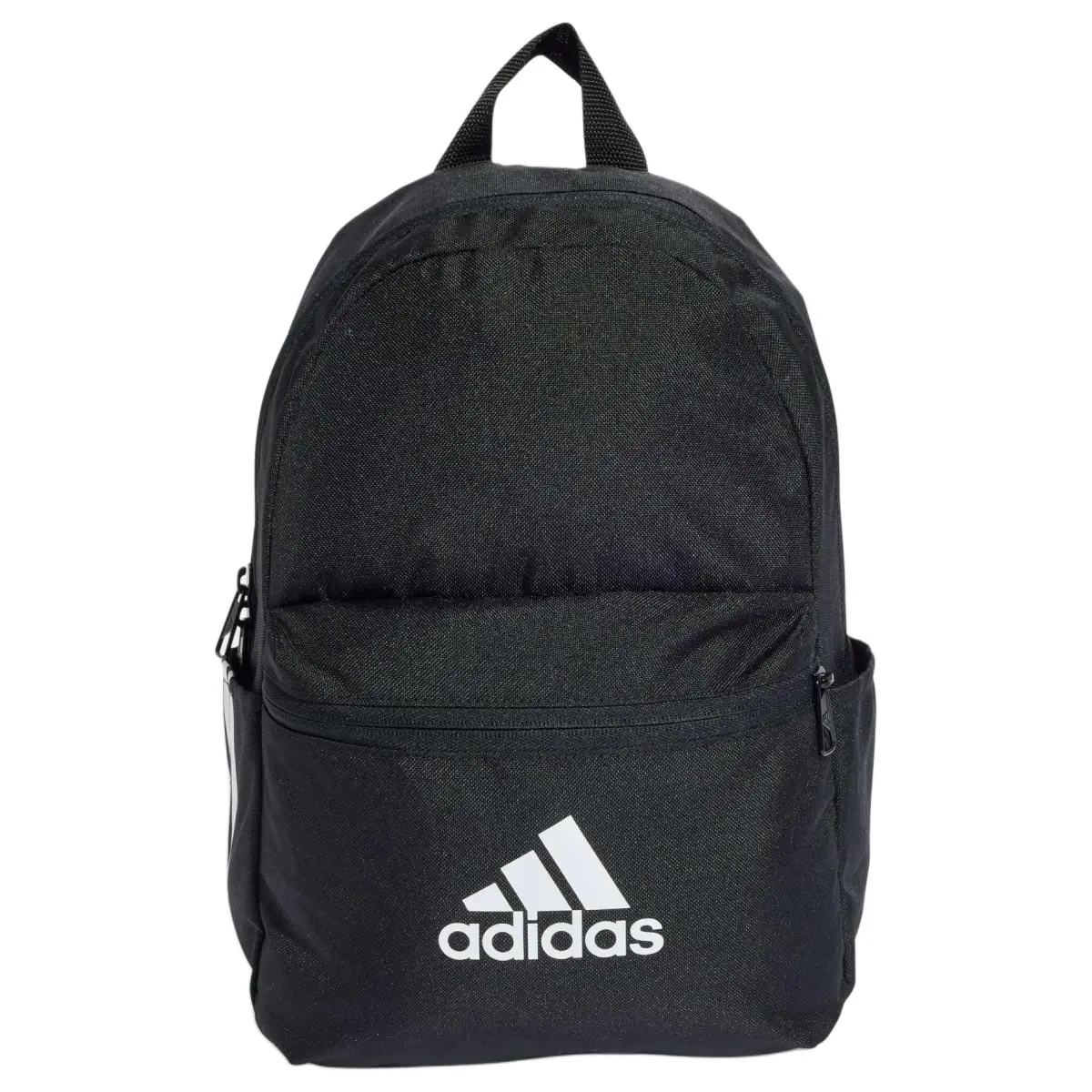 Adidas Recycled Polyester Plain Weave Fabric Backpack Unisex Black