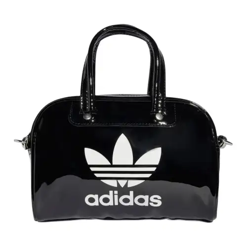 Adidas Originals Adicolor Mini Bowling Handbag Black/White