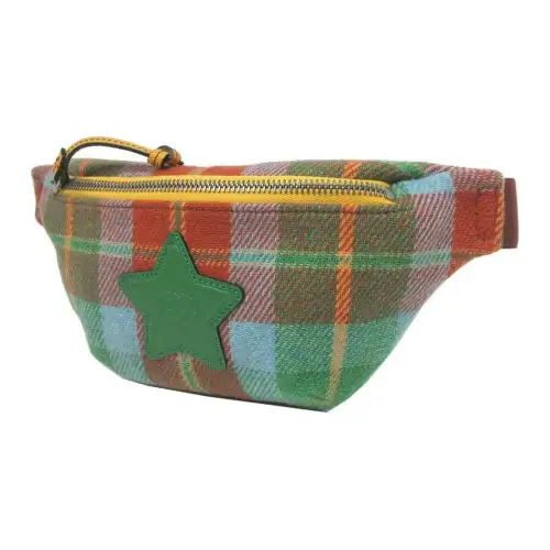 GUCCI Wool Sling Bag, Fanny Pack, Kids' Bag Kids' Red/Blue/Green