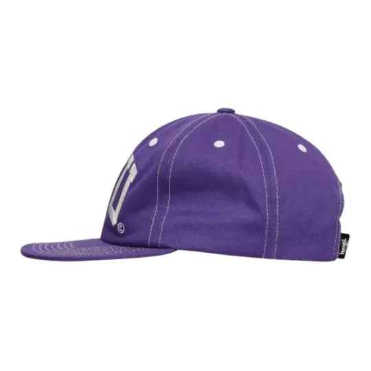 Stussy Cotton Baseball Caps Men's Purple