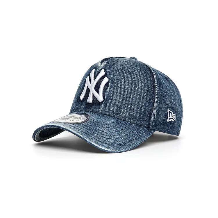 New Era Polyester, Cotton Baseball Caps Unisex Blue