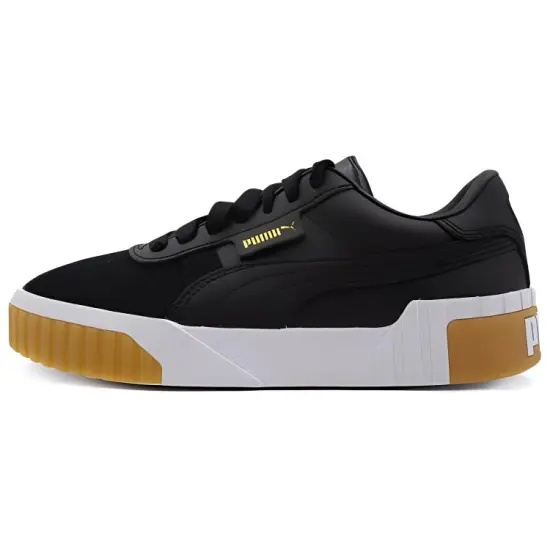 PUMA CALI Skateboarding Shoes Women's Low-top Black