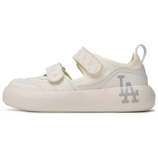 MLB Chunky Base Anti-Slip Wear-Resistant River Trekking Shoes Unisex White