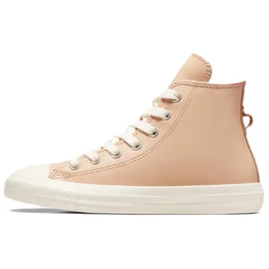 Converse Chuck Taylor All Star Women's Leather High 'Faux Fur Lining - Epic Dune Egret'