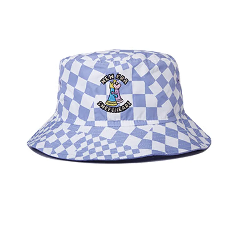 New Era Polyester Bucket Hats Unisex Purple