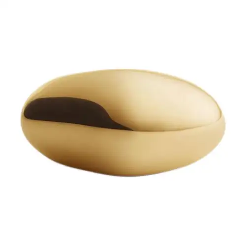 Bottega Veneta Sterling Silver 18K Gold Plated Rings Women's Gold