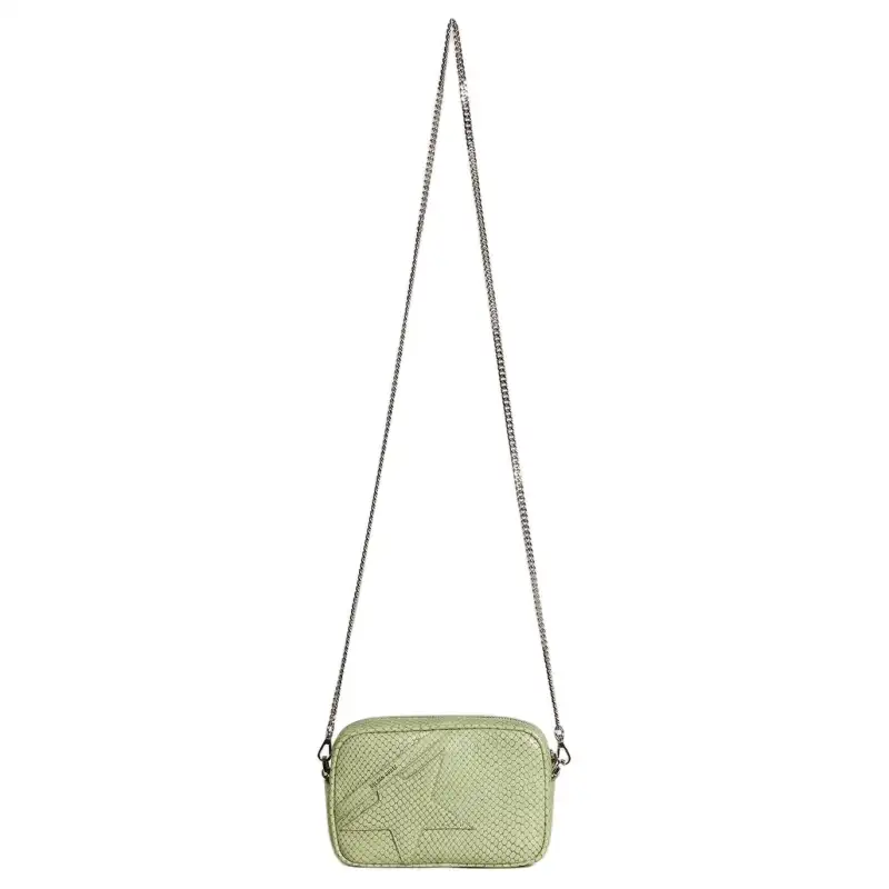 Golden Goose Sheepskin Shoulder Bag, Crossbody Bag Mini Women's Green