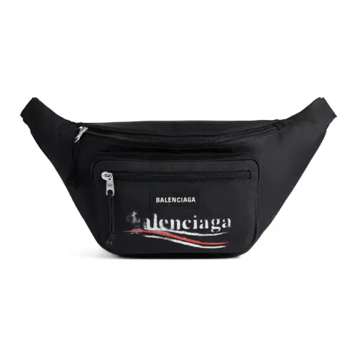 Balenciaga Logo Embroidered Explorer Belt Bag