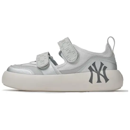 MLB Chunky Base River Trekking Shoes Women's Silver Gray Black