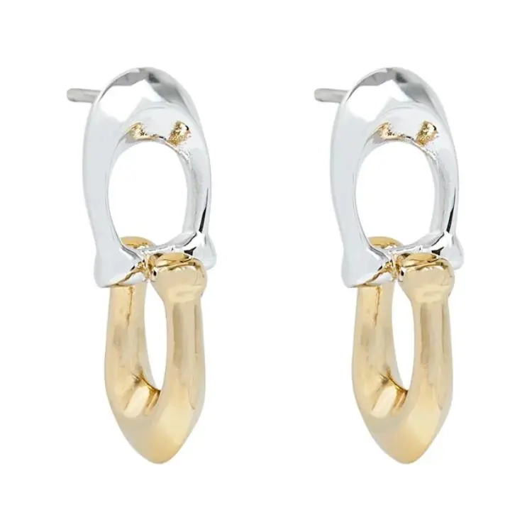 COACH Signature C Drop Earrings