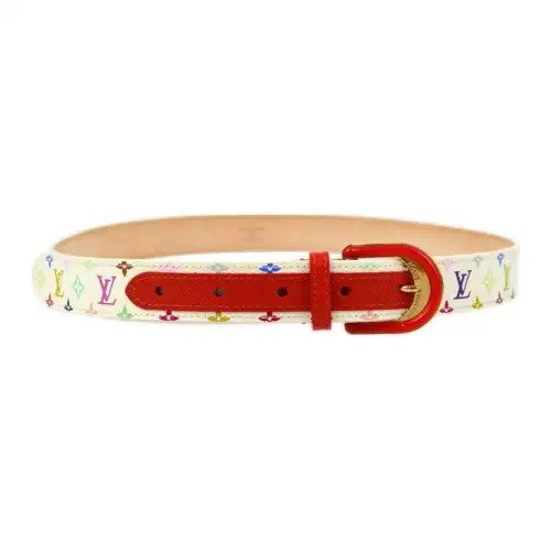 LOUIS VUITTON X Takashi Murakami 2012 Monogram-print Belt