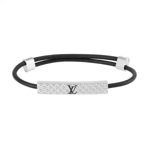 LOUIS VUITTON Pre Owned 2023 Palladium Plated Champs Elysees Bracelet Costume Bracelet