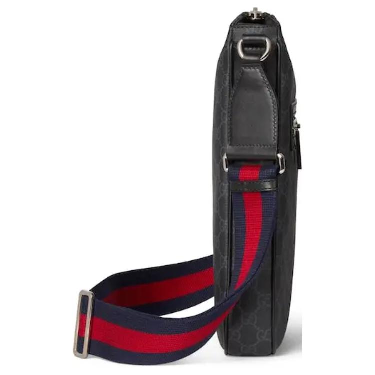 Мужская сумка Gucci G (черная) — фото 3