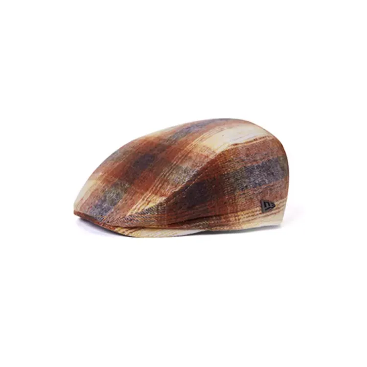 New Era Polyester Acrylic Cotton, Polyamide Berets Unisex Brown