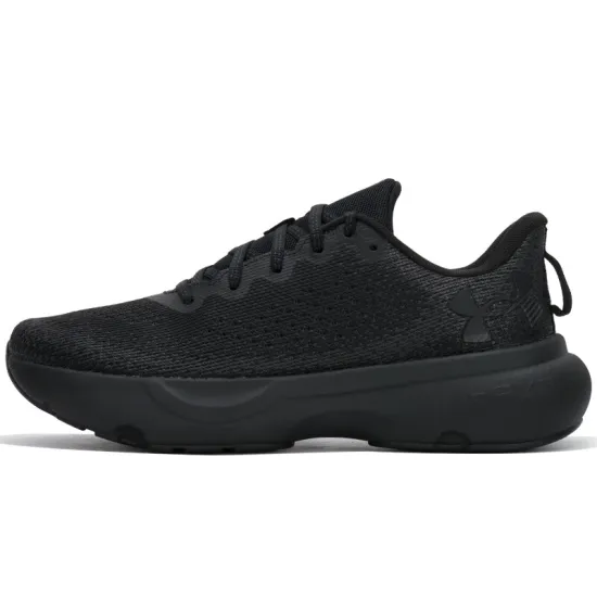 Under Armour Infinite 1 Cushioned Slip Resistant Breathable Lightweight Low Top Running Shoes Men's Black