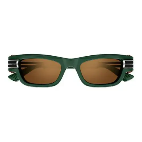 Bottega Veneta Eyewear Bolt Squared Frame Sunglasses