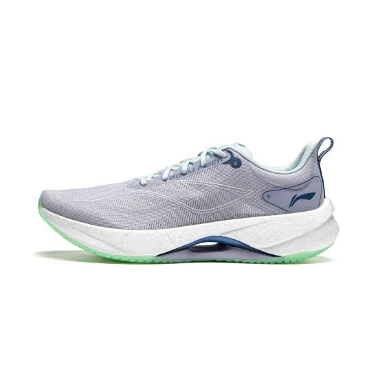 LINING Super Light 21 Running Shoes Women's Low-Top Purple Smoke Blue