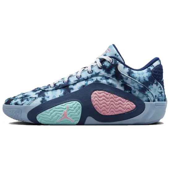 Jordan Tatum 2 Basketball Shoes Men Low-top Ultra Blue/Fire Orchid