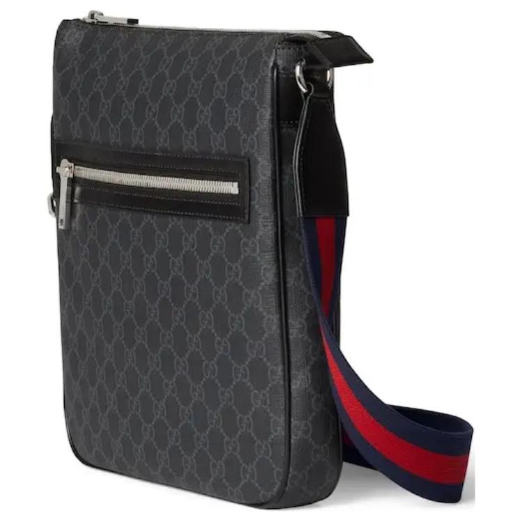 Мужская сумка Gucci G (черная) — фото 2