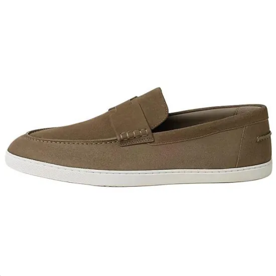 HERMES Loafers Men Brown