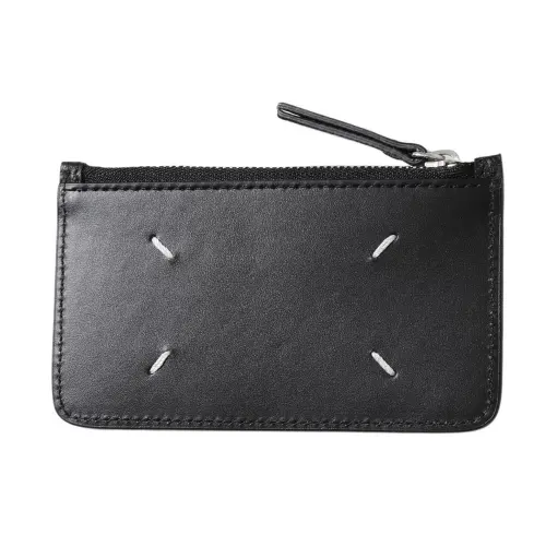 Maison Margiela Cow Leather Coin Purse Men's Black