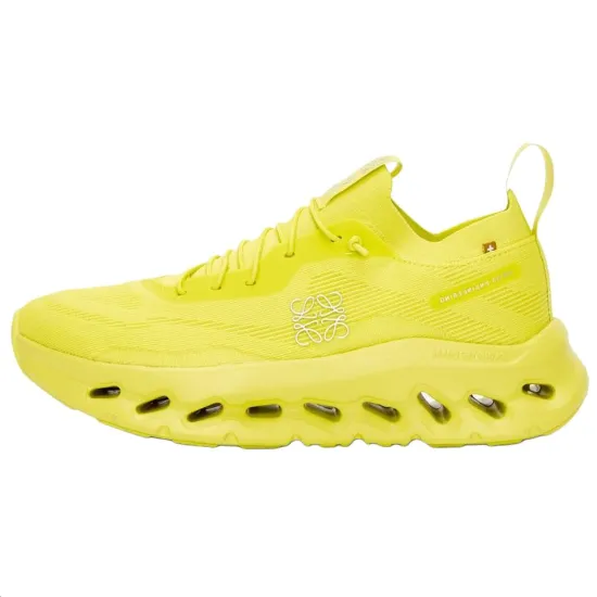 LOEWE CLOUDTILT Casual Shoes Men Low-Top Neon Yellow